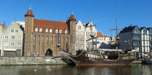 Altstadt von Danzig - Casco historico de town Danzig- Old 